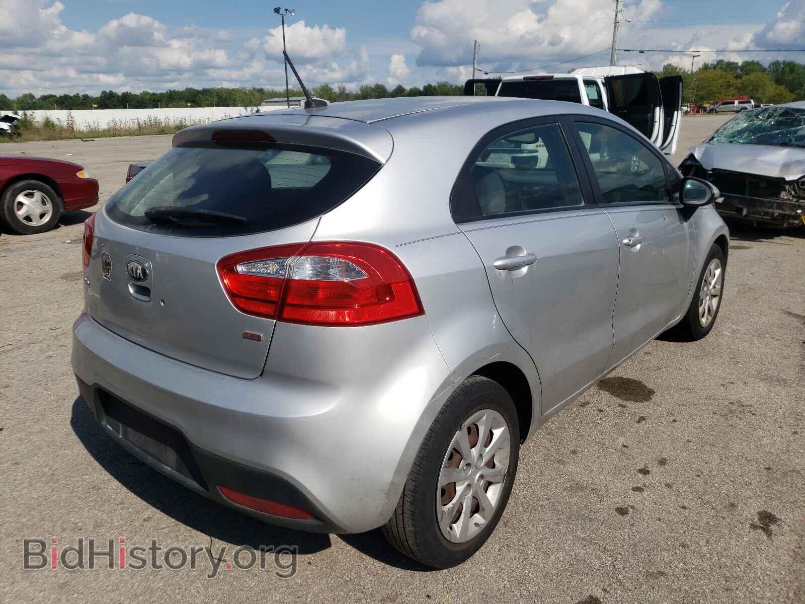 2013 KIA RIO - VIN: KNADM5A37D6152305 - Фото 4