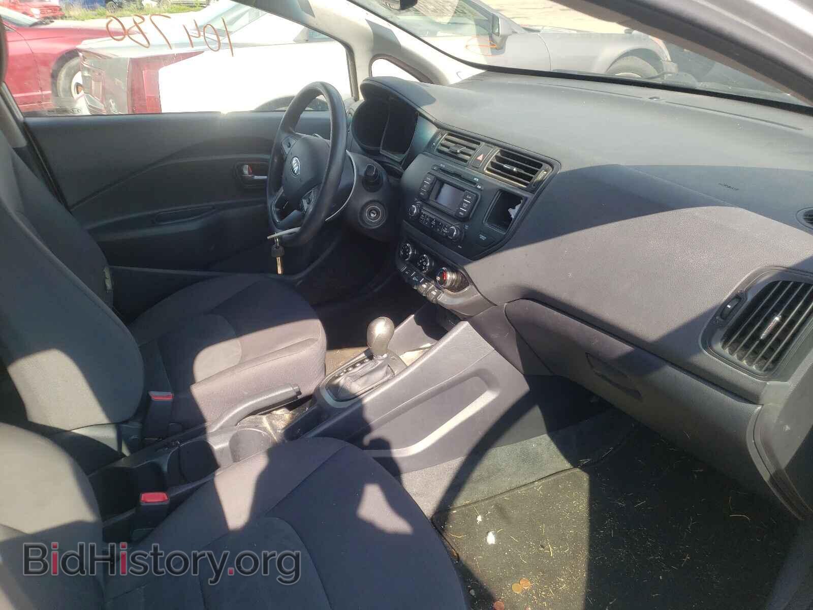2013 KIA RIO - VIN: KNADM5A37D6152305 - Фото 5