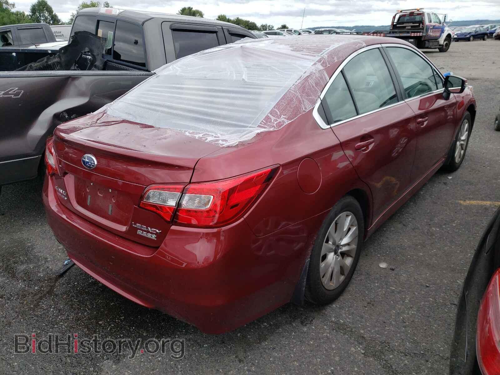 2017 SUBARU LEGACY - VIN: 4S3BNAF61H3040366 - Фото 4