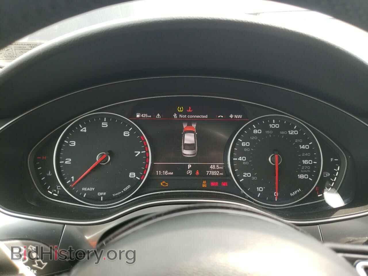 2016 AUDI A6 - VIN: WAUHGAFC0GN077077 - Фото 9