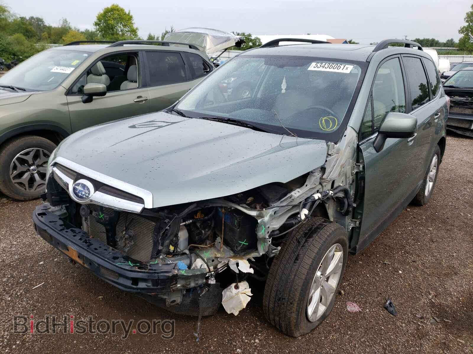 2016 SUBARU FORESTER - VIN: JF2SJAHC7GH406140 - Фото 2