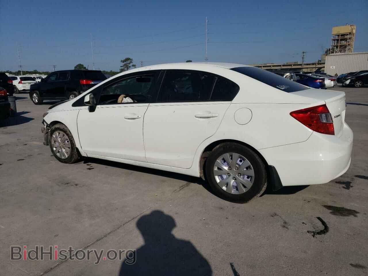 2012 HONDA CIVIC - VIN: 2HGFB2F52CH516980 - Фото 2