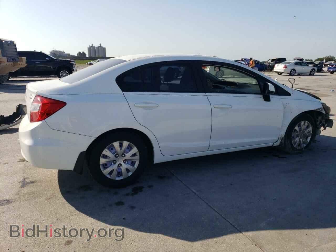 2012 HONDA CIVIC - VIN: 2HGFB2F52CH516980 - Фото 3