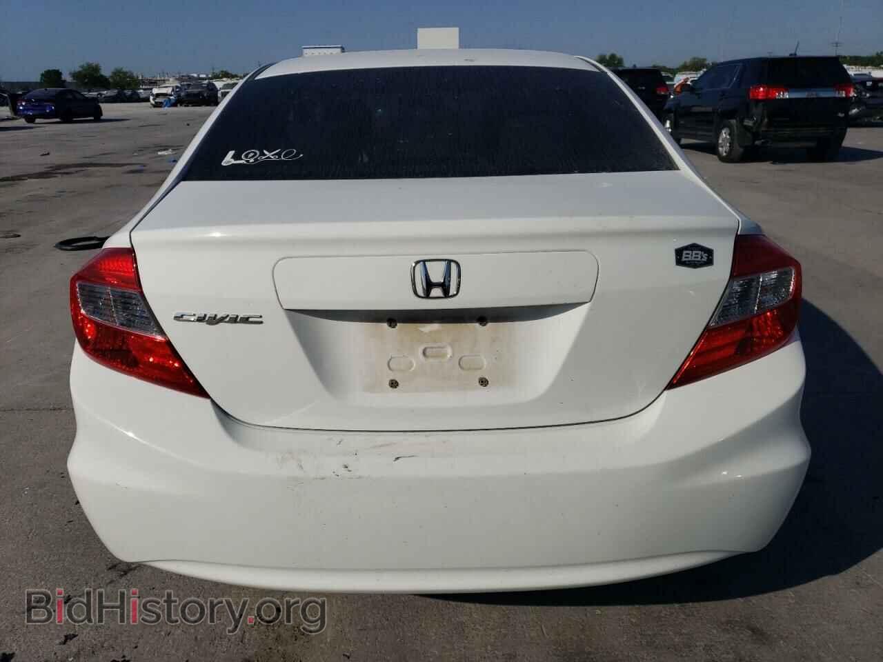 2012 HONDA CIVIC - VIN: 2HGFB2F52CH516980 - Фото 6