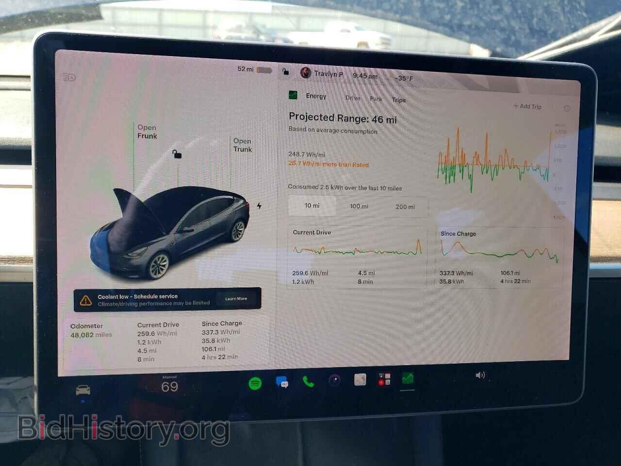 2022 TESLA MODEL 3 - VIN: 5YJ3E1EB8NF127344 - Photo 9