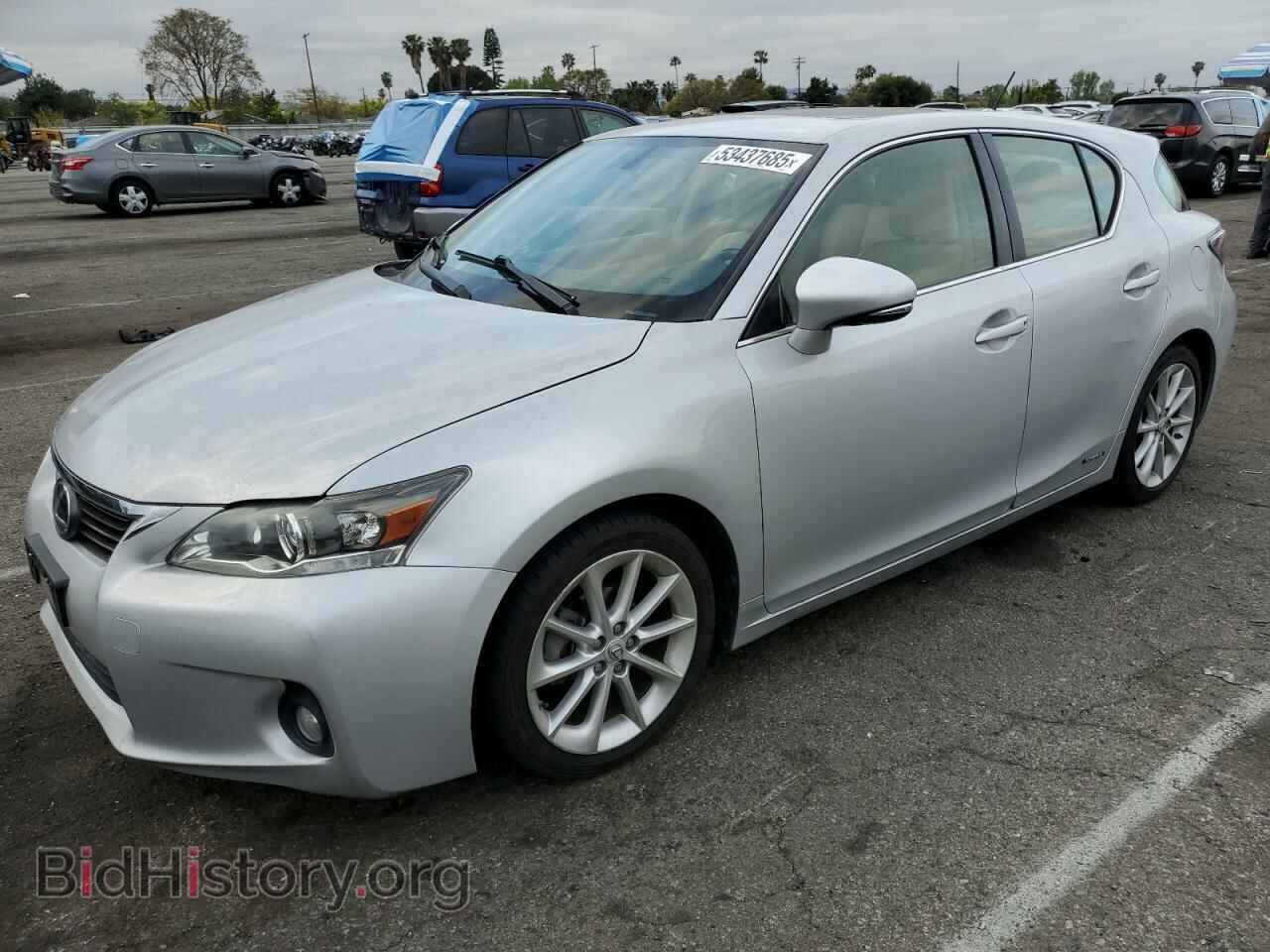 Photo JTHKD5BH2C2055487 - LEXUS CT 200 2012