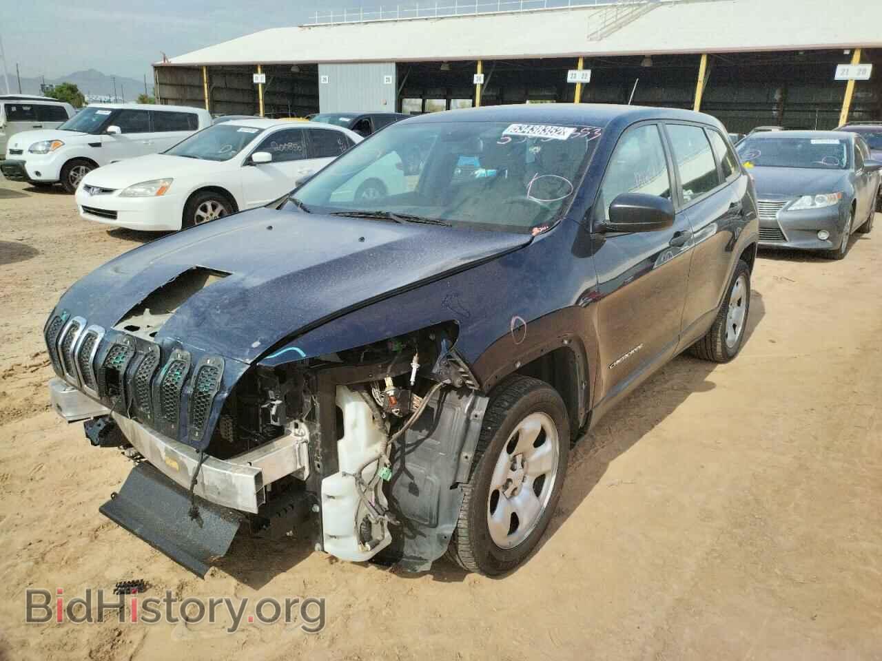 2015 JEEP CHEROKEE - VIN: 1C4PJLAB2FW532319 - Фото 2