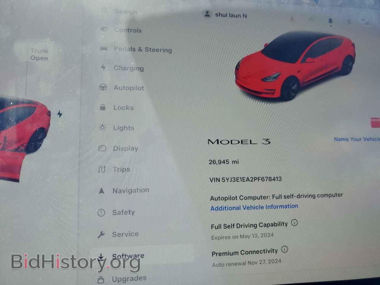 2023 TESLA MODEL 3 - VIN: 5YJ3E1EA2PF678413 - Фото 9