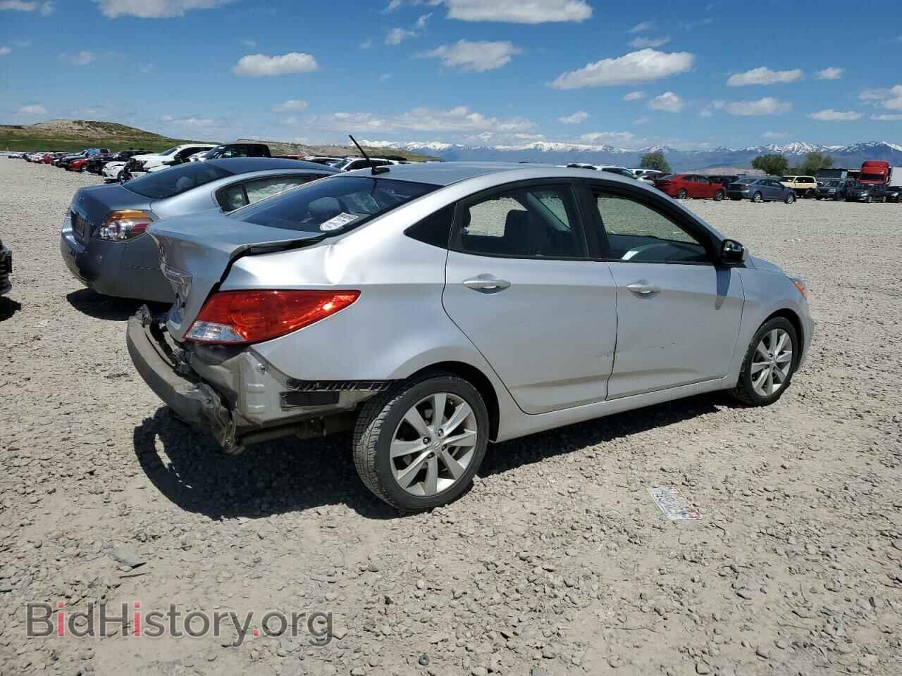 2014 HYUNDAI ACCENT - VIN: KMHCU4AE9EU741732 - Фото 3