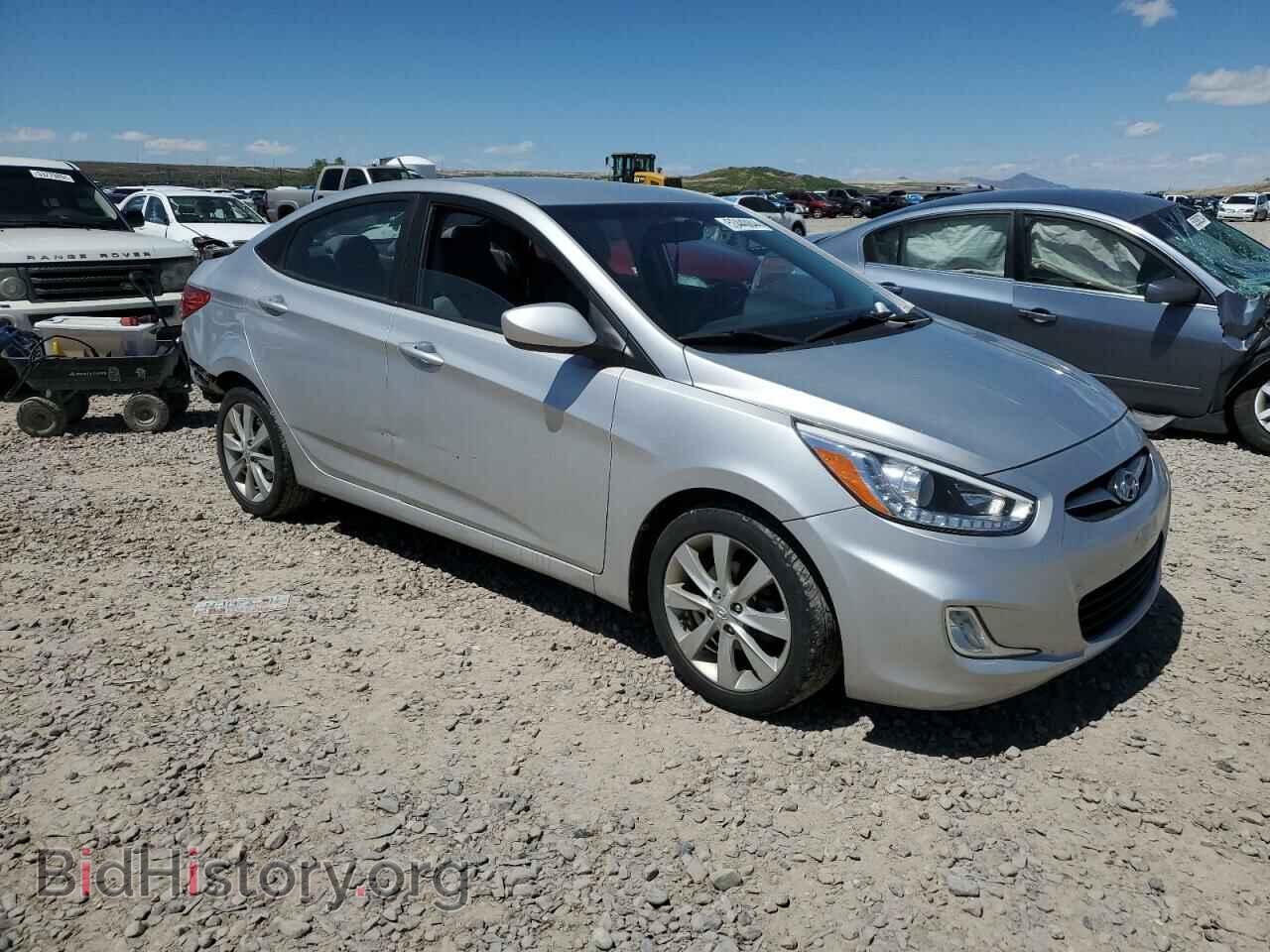 2014 HYUNDAI ACCENT - VIN: KMHCU4AE9EU741732 - Фото 4