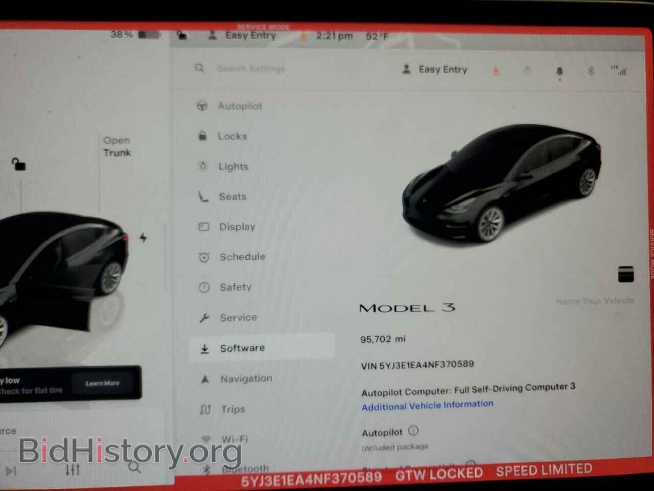 2022 TESLA MODEL 3 - VIN: 5YJ3E1EA4NF370589 - Фото 9