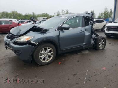 2012 Mazda CX-9, бирюзовый — VIN JM3TB3CVXC0335021, Copart