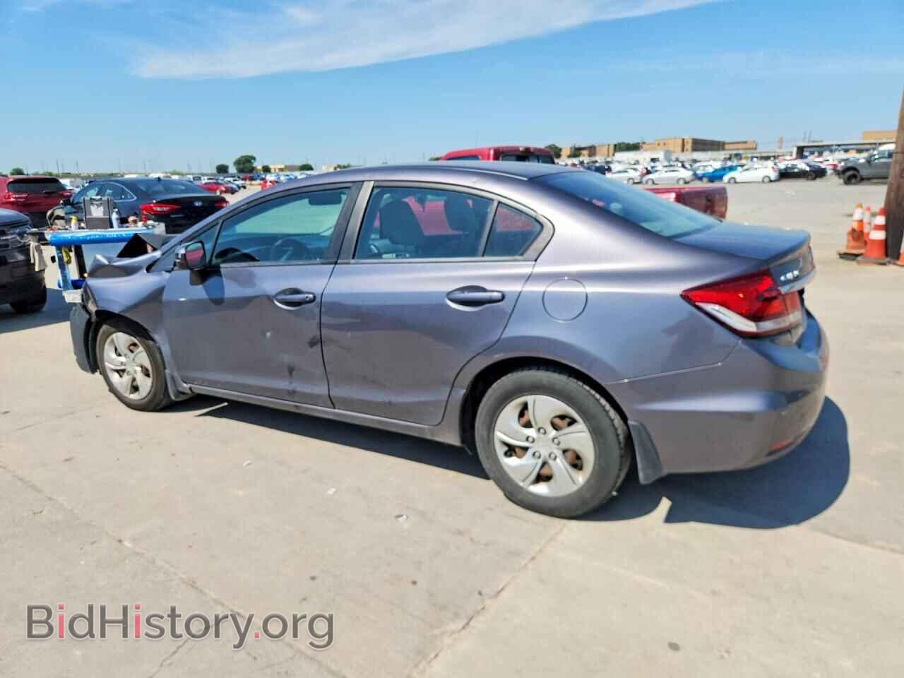 2014 HONDA CIVIC - VIN: 2HGFB2F50EH512803 - Фото 2