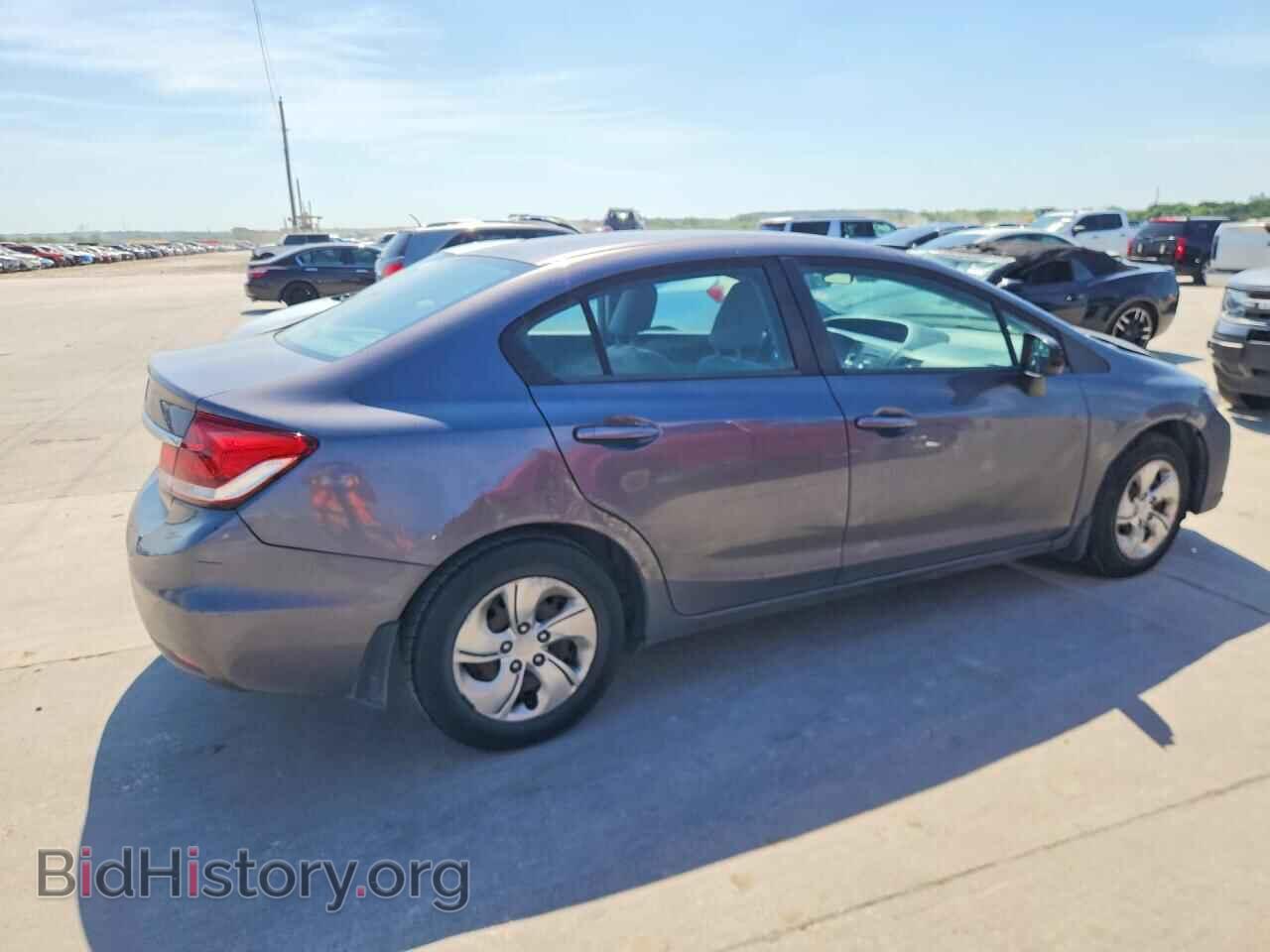 2014 HONDA CIVIC - VIN: 2HGFB2F50EH512803 - Фото 3