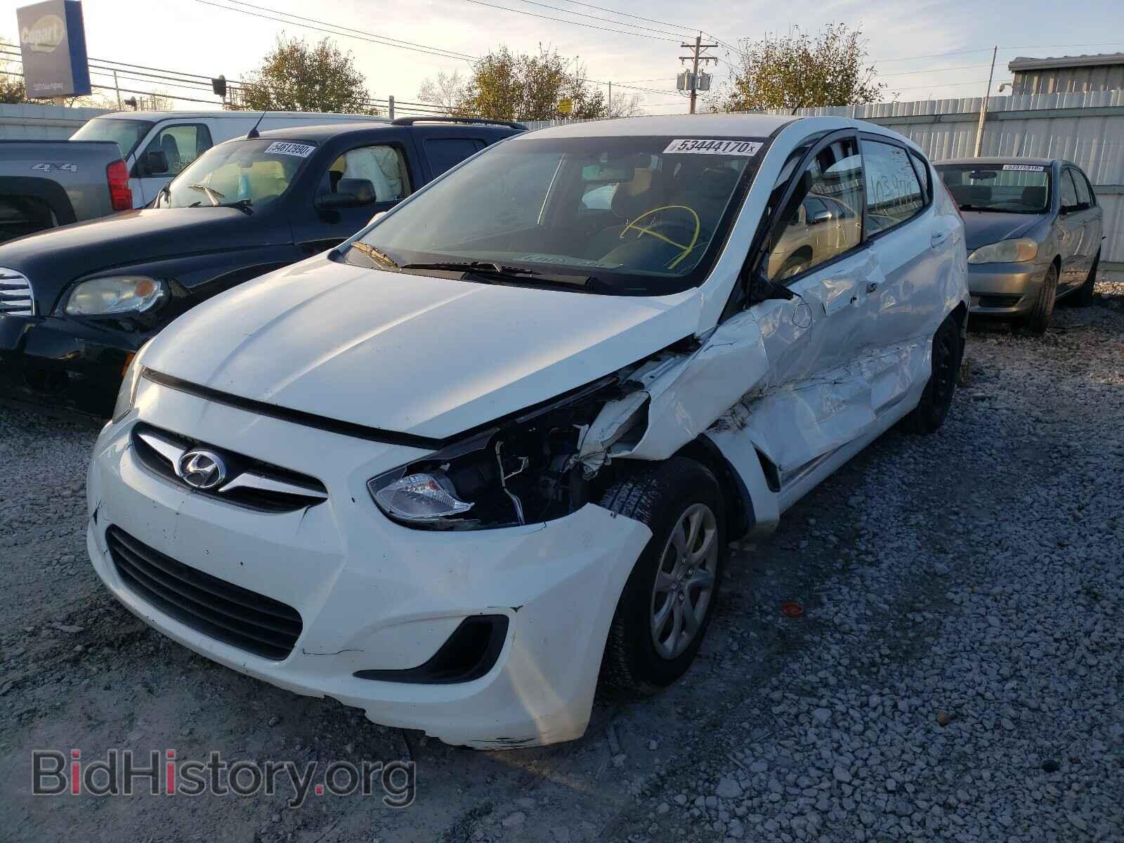 2013 HYUNDAI ACCENT - VIN: KMHCT5AE9DU081280 - Фото 2