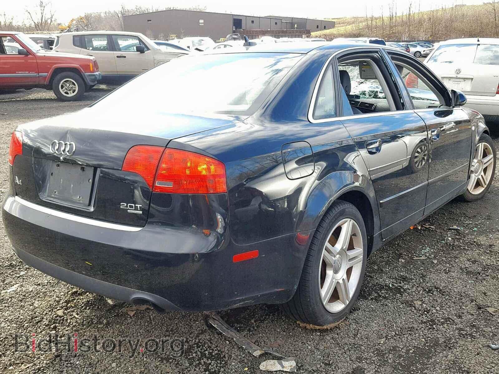2007 AUDI A4 - VIN: WAUDF78E67A046281 - Фото 4