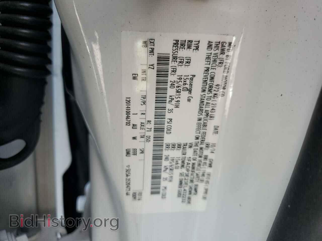 2014 FORD FOCUS - VIN: 1FADP3E23EL432232 - Photo 12