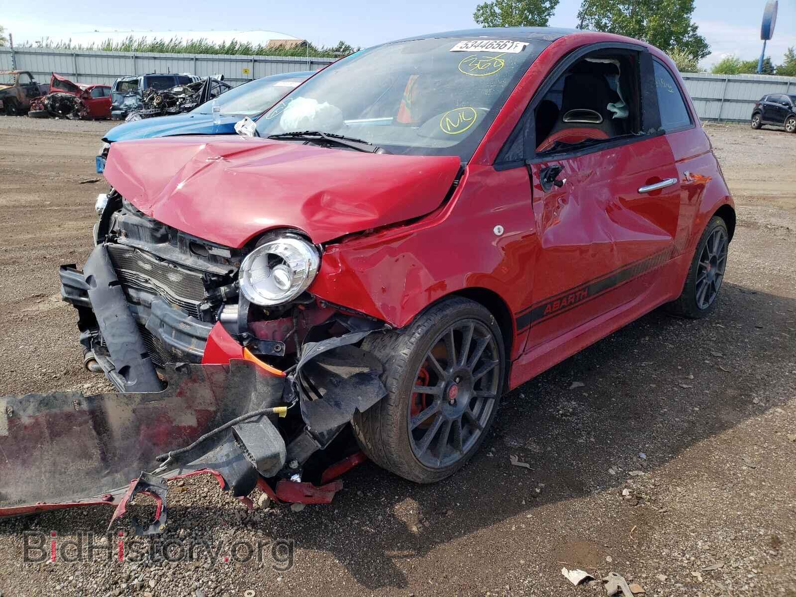 2013 FIAT 500 - VIN: 3C3CFFFH3DT623136 - Фото 2