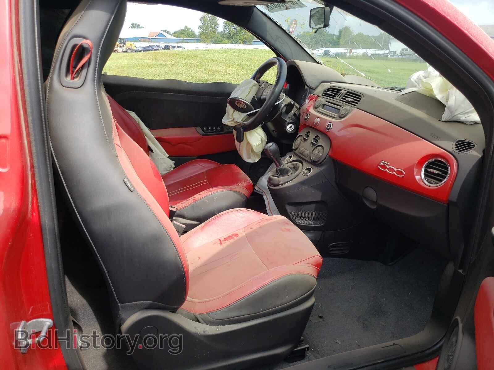 2013 FIAT 500 - VIN: 3C3CFFFH3DT623136 - Фото 5