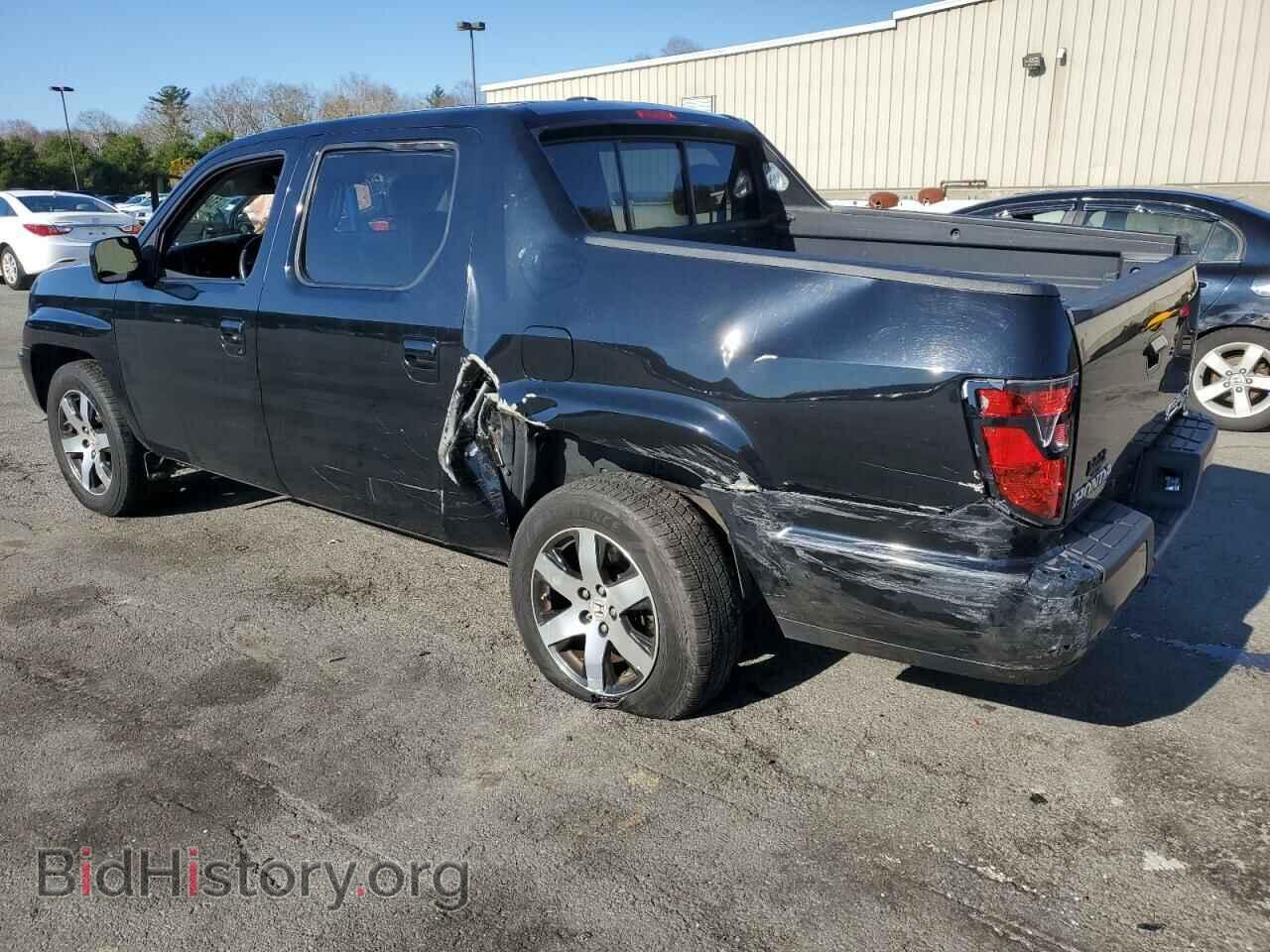 2014 HONDA RIDGELINE - VIN: 5FPYK1F66EB009297 - Фото 2