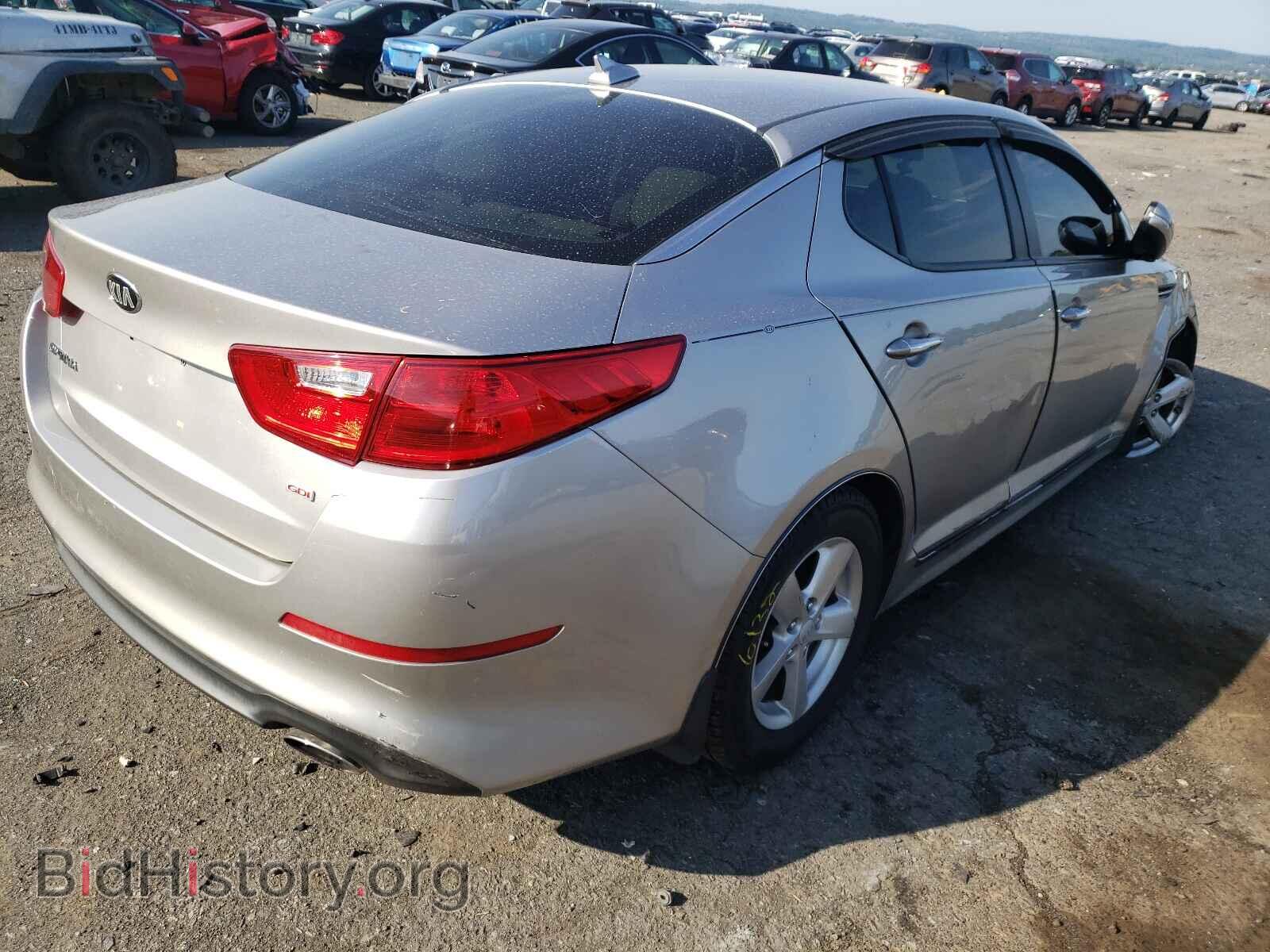 2015 KIA OPTIMA - VIN: KNAGM4A77F5580393 - Photo 4