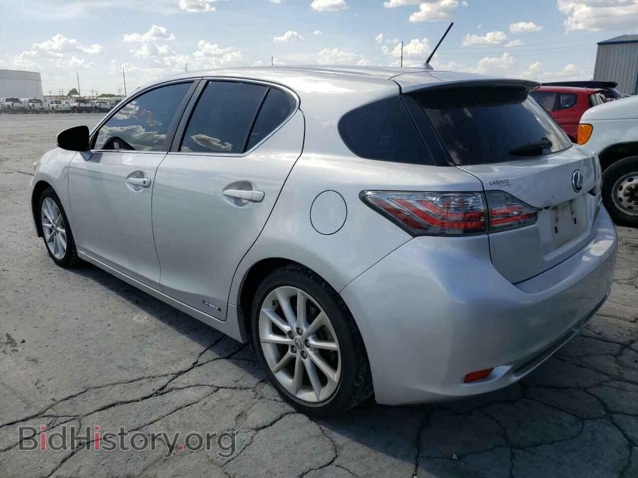 2012 LEXUS CT 200 - VIN: JTHKD5BH1C2087203 - Фото 3