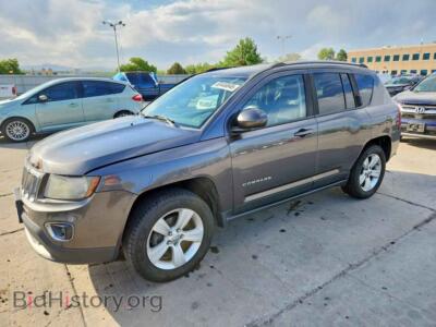 2015 Jeep COMPASS Latitude, black — VIN 1C4NJDEB3FD109932, Copart