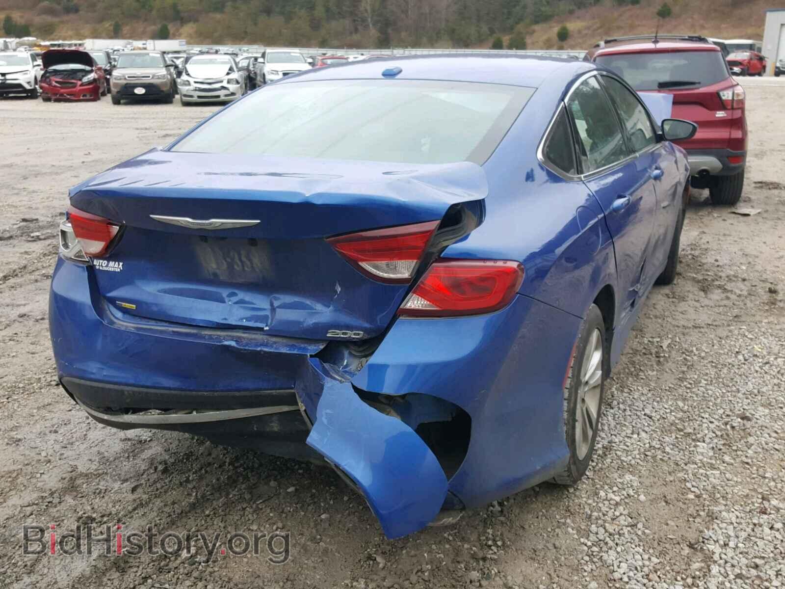 2015 CHRYSLER 200 - VIN: 1C3CCCAB1FN612911 - Photo 4