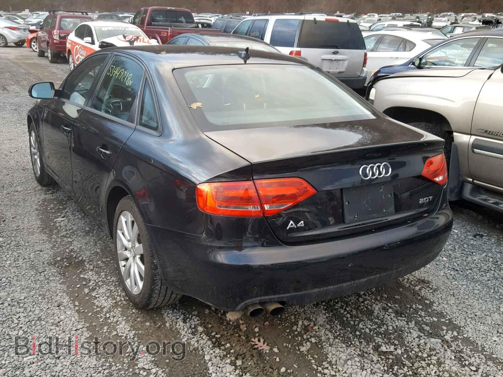 2012 AUDI A4 - VIN: WAUAFAFL7CN012550 - Фото 3