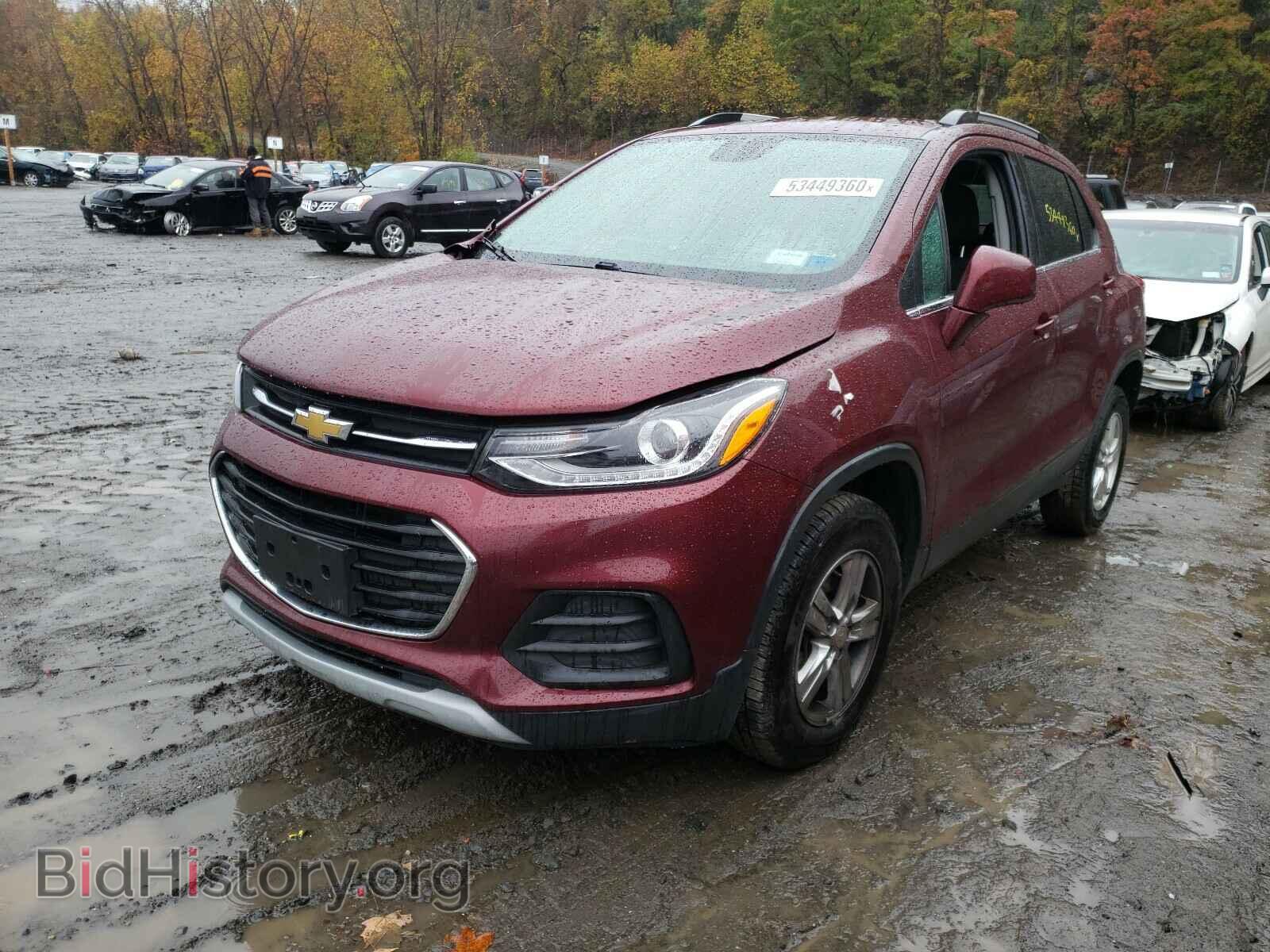 2017 CHEVROLET TRAX - VIN: 3GNCJPSB3HL134234 - Фото 2