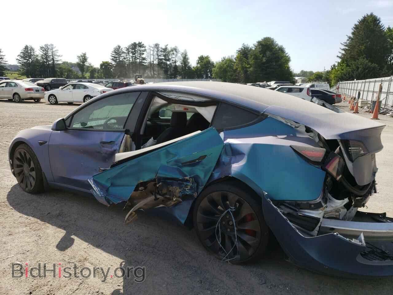 2021 TESLA MODEL 3 - VIN: 5YJ3E1EC6MF036225 - Фото 2