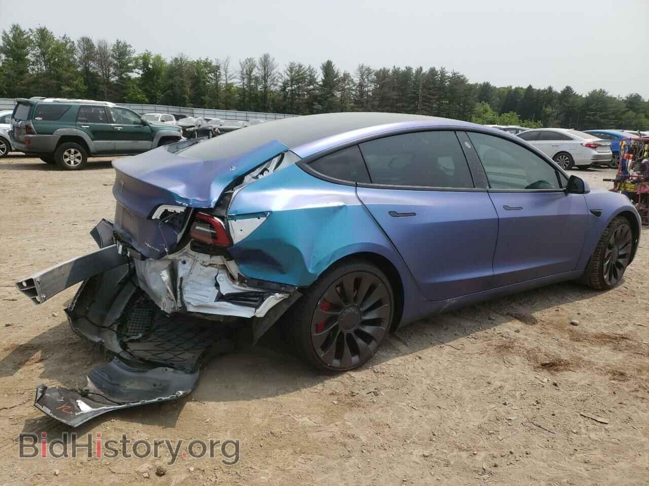 2021 TESLA MODEL 3 - VIN: 5YJ3E1EC6MF036225 - Фото 3