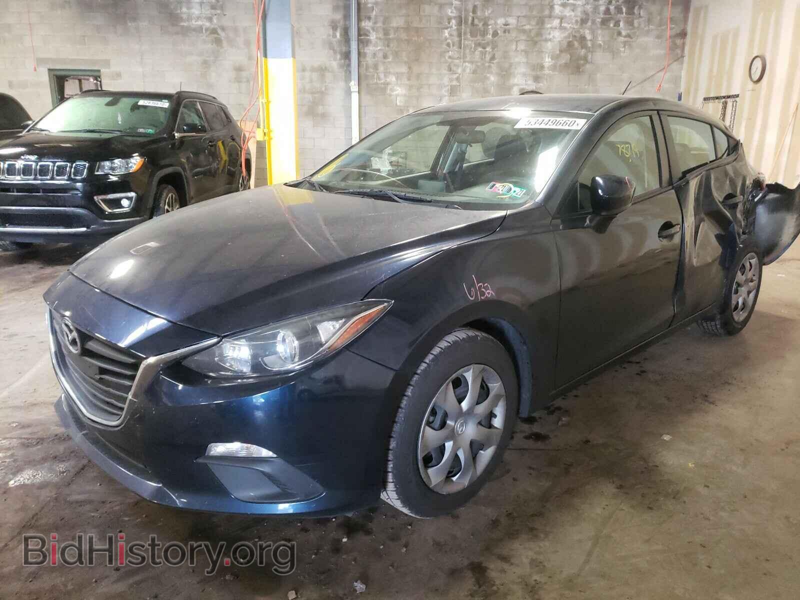 2015 MAZDA 3 - VIN: JM1BM1K78F1269914 - Фото 2