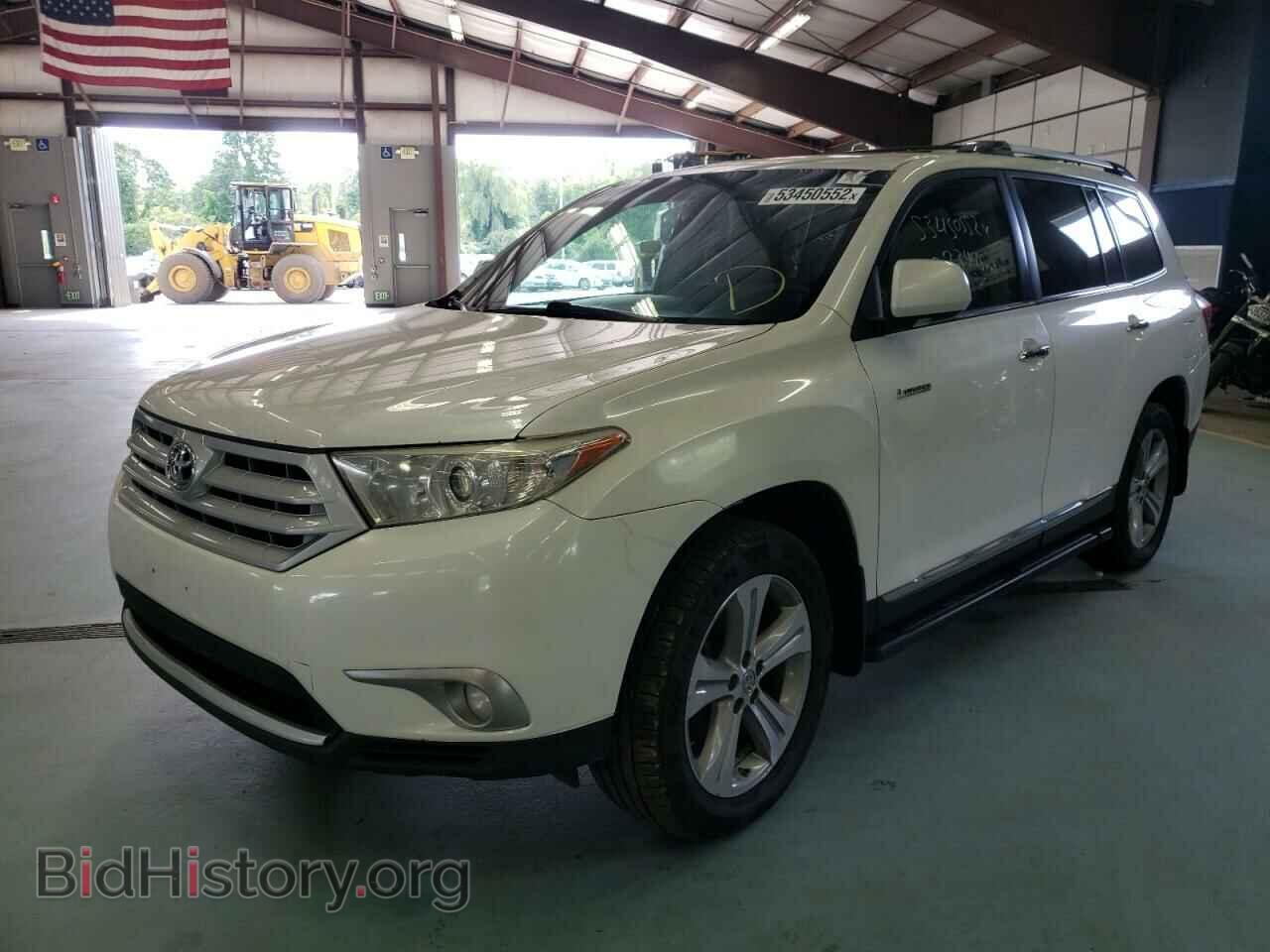 2013 TOYOTA HIGHLANDER - VIN: 5TDDK3EH8DS207072 - Фото 2