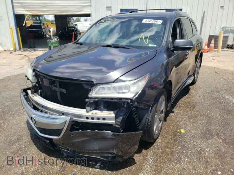 2014 Acura MDX (VIN 5FRYD4H82EB028706) — фото 2 из 10