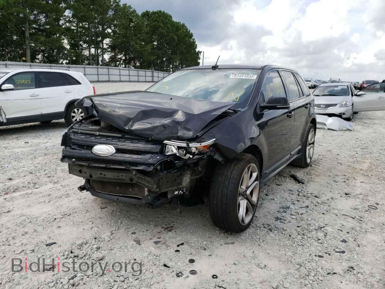 2014 FORD EDGE - VIN: 2FMDK3AK9EBA44769 - Фото 2