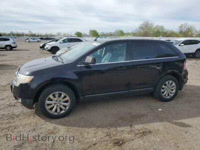2008 Ford EDGE LIMITED, black — VIN 2FMDK49C28BA34267, Copart