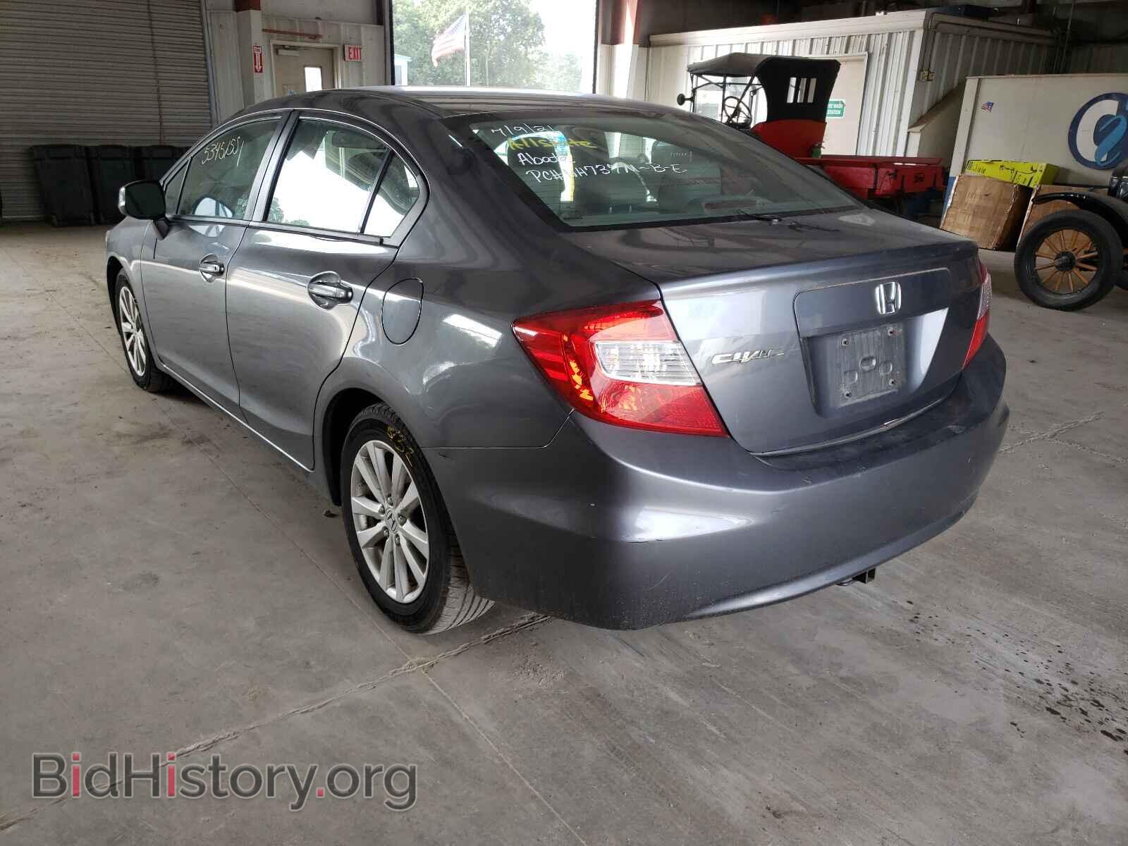 2012 HONDA CIVIC - VIN: 19XFB2F9XCE347658 - Фото 3