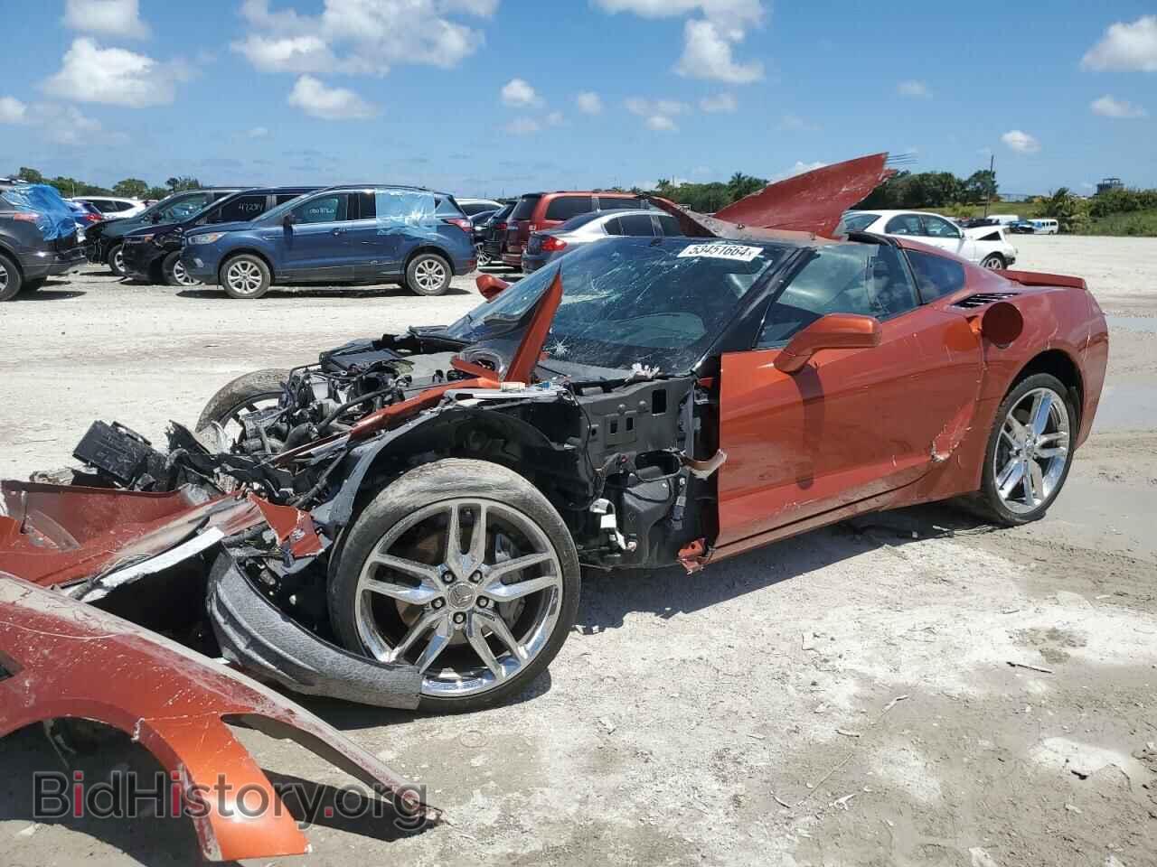 Photo 1G1YD2D74F5125260 - CHEVROLET CORVETTE 2015