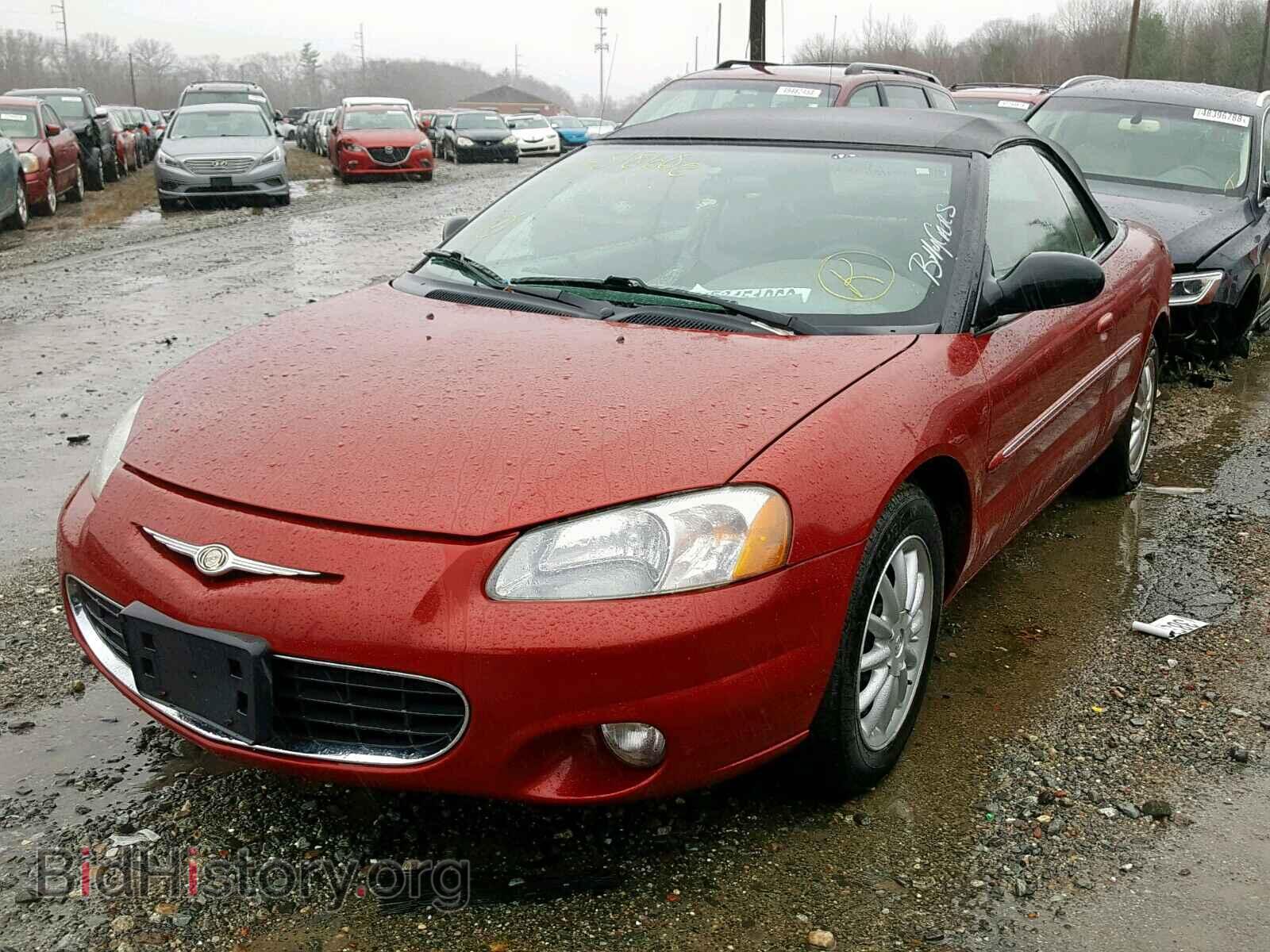 2002 CHRYSLER SEBRING - VIN: 1C3EL55R02N343421 - Фото 2