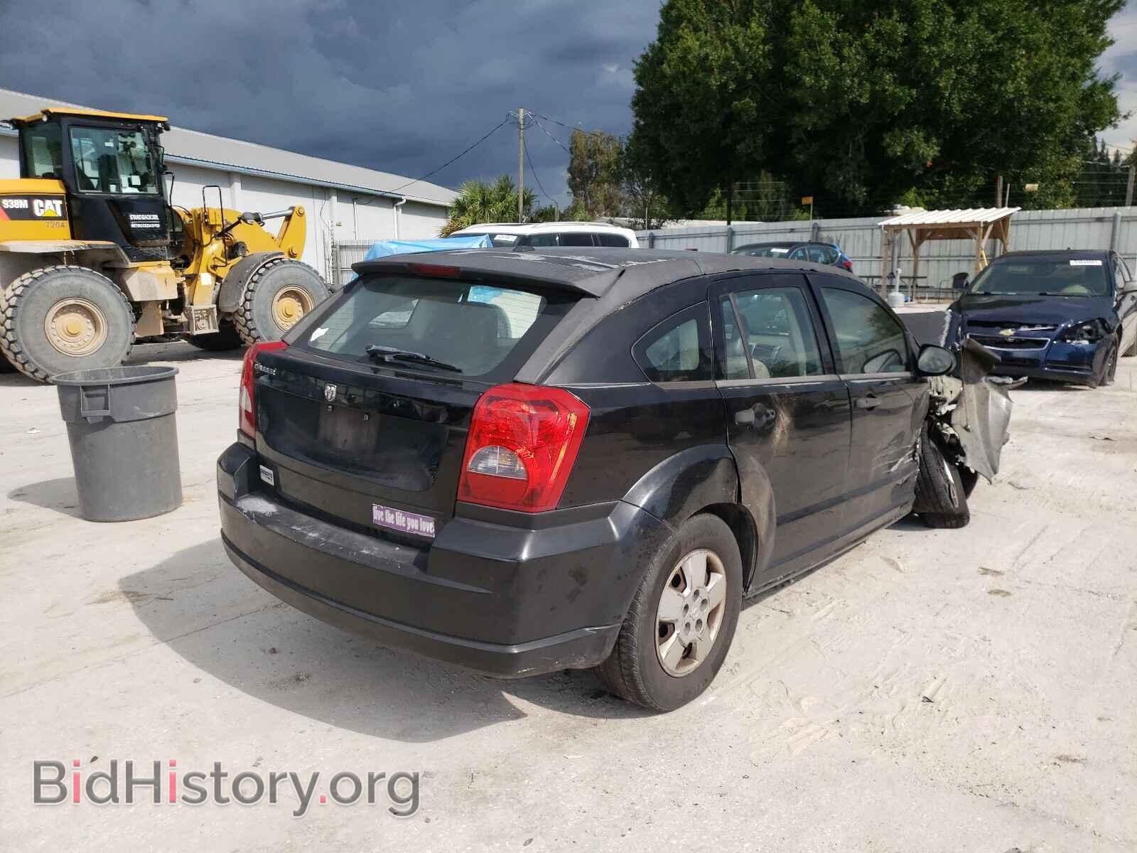 2007 DODGE CALIBER - VIN: 1B3HB28B87D134001 - Фото 4