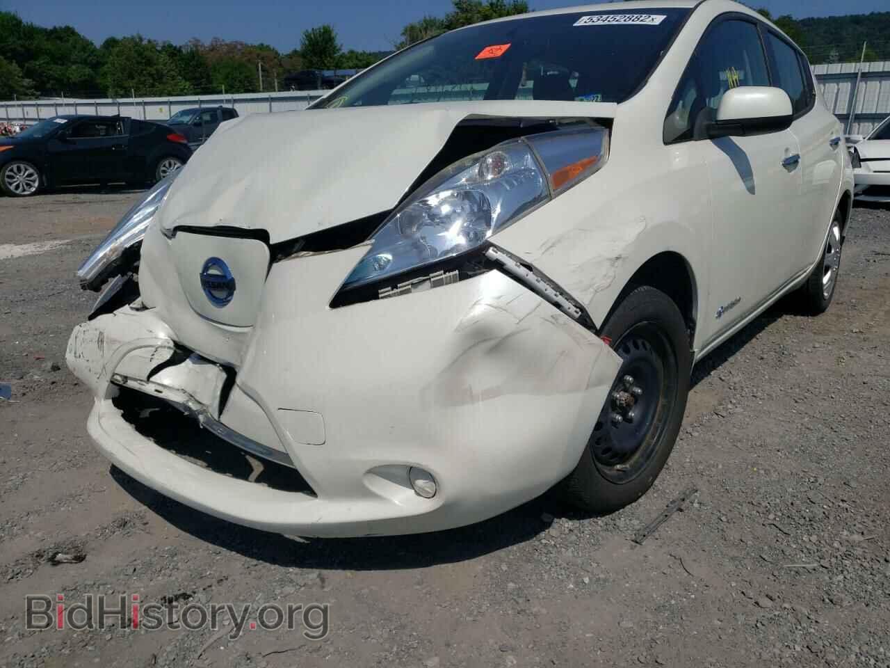 2015 NISSAN LEAF - VIN: 1N4AZ0CP4FC313438 - Фото 2