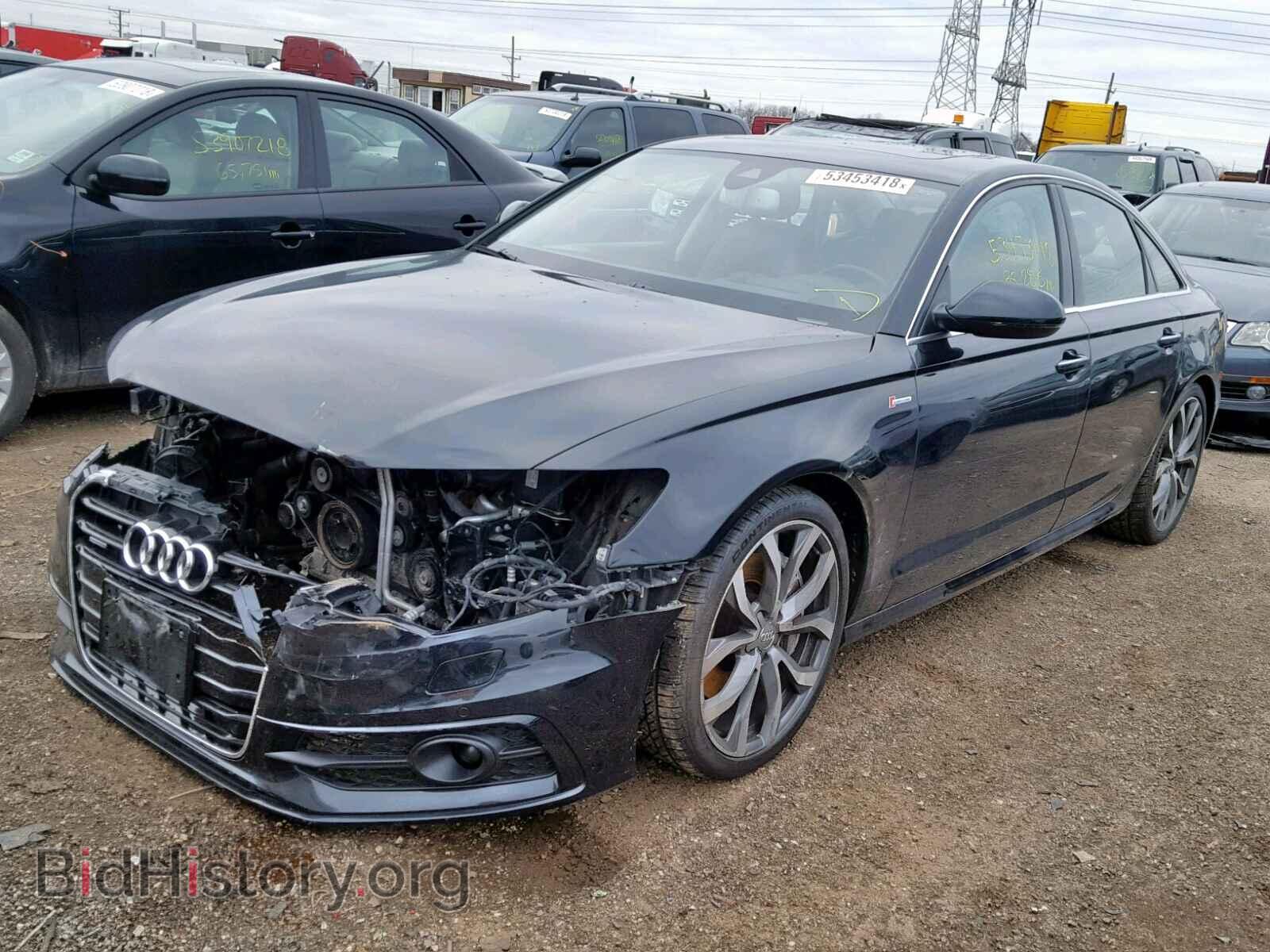 2012 AUDI A6 - VIN: WAUJGAFC5CN144431 - Фото 2