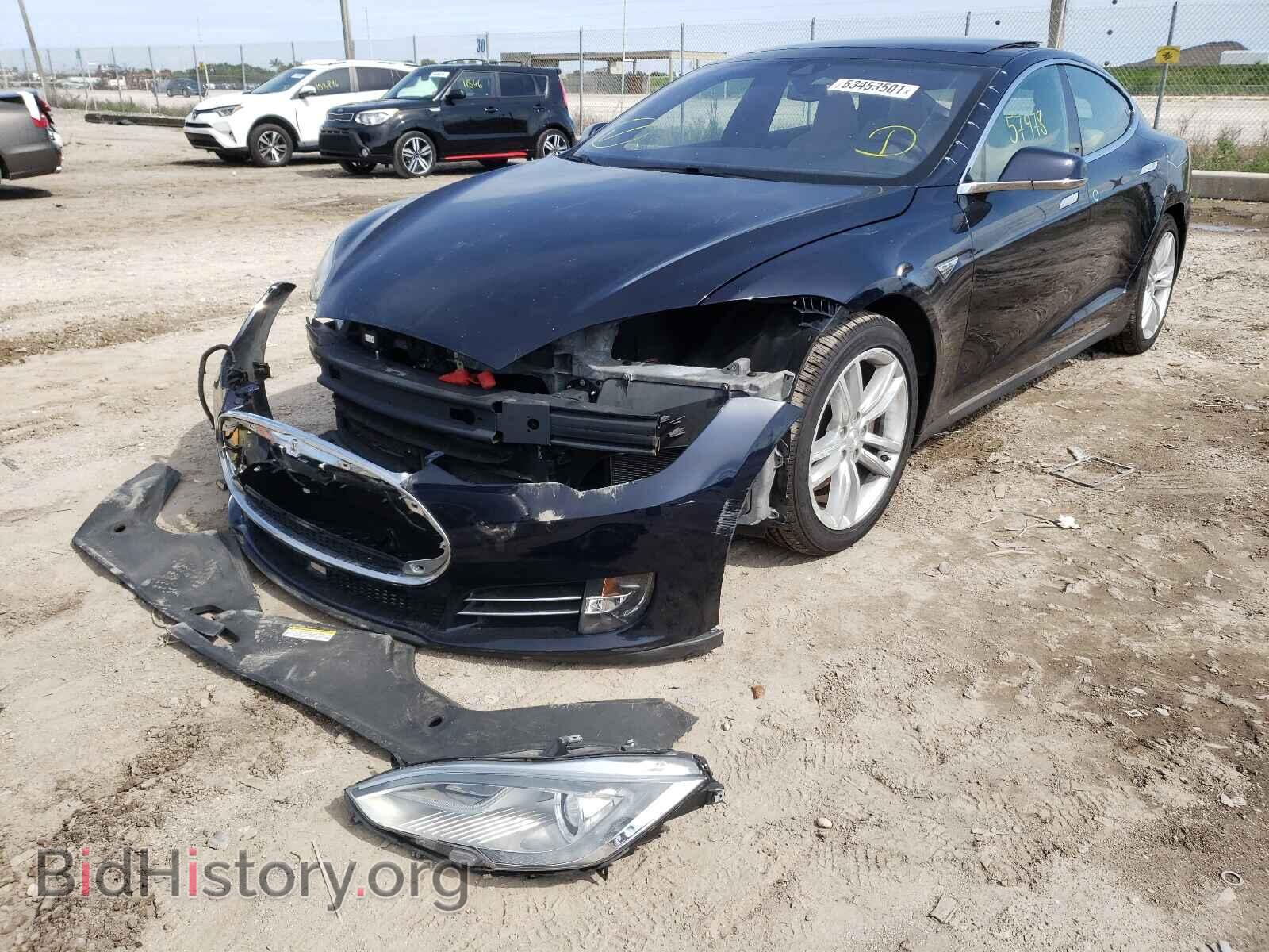 2015 TESLA MODEL S - VIN: 5YJSA1H16FF082254 - Photo 2