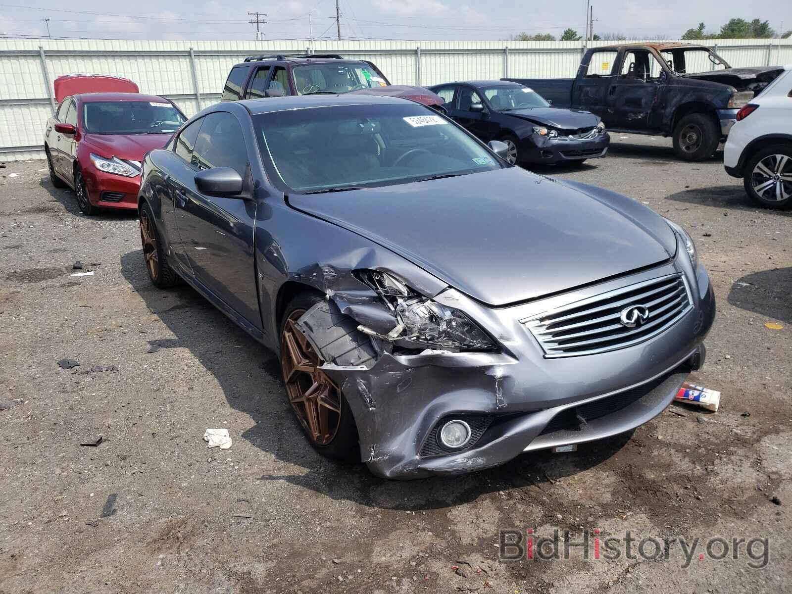 Photo JN1CV6EL1EM132675 - INFINITI Q60 2014