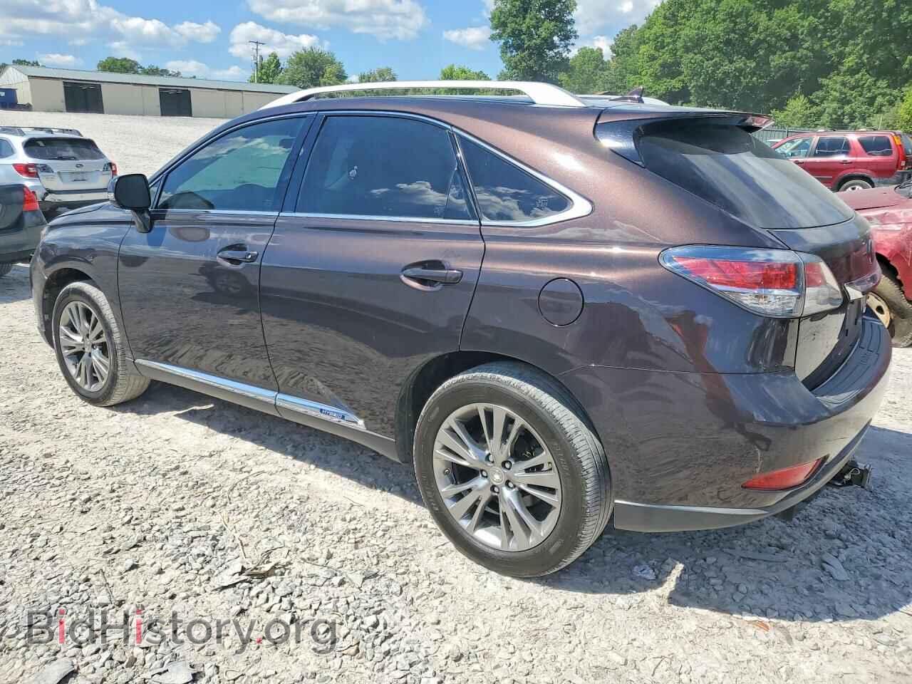 2013 LEXUS RX450 - VIN: JTJBC1BA3D2065783 - Фото 2