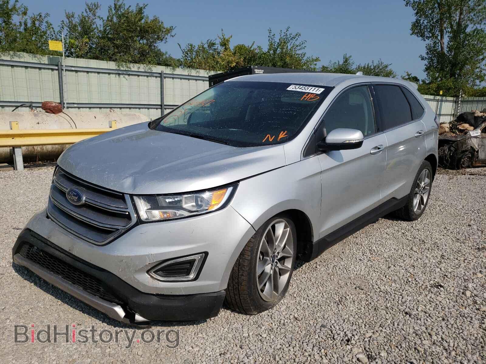2017 FORD EDGE - VIN: 2FMPK4K93HBC26437 - Фото 2