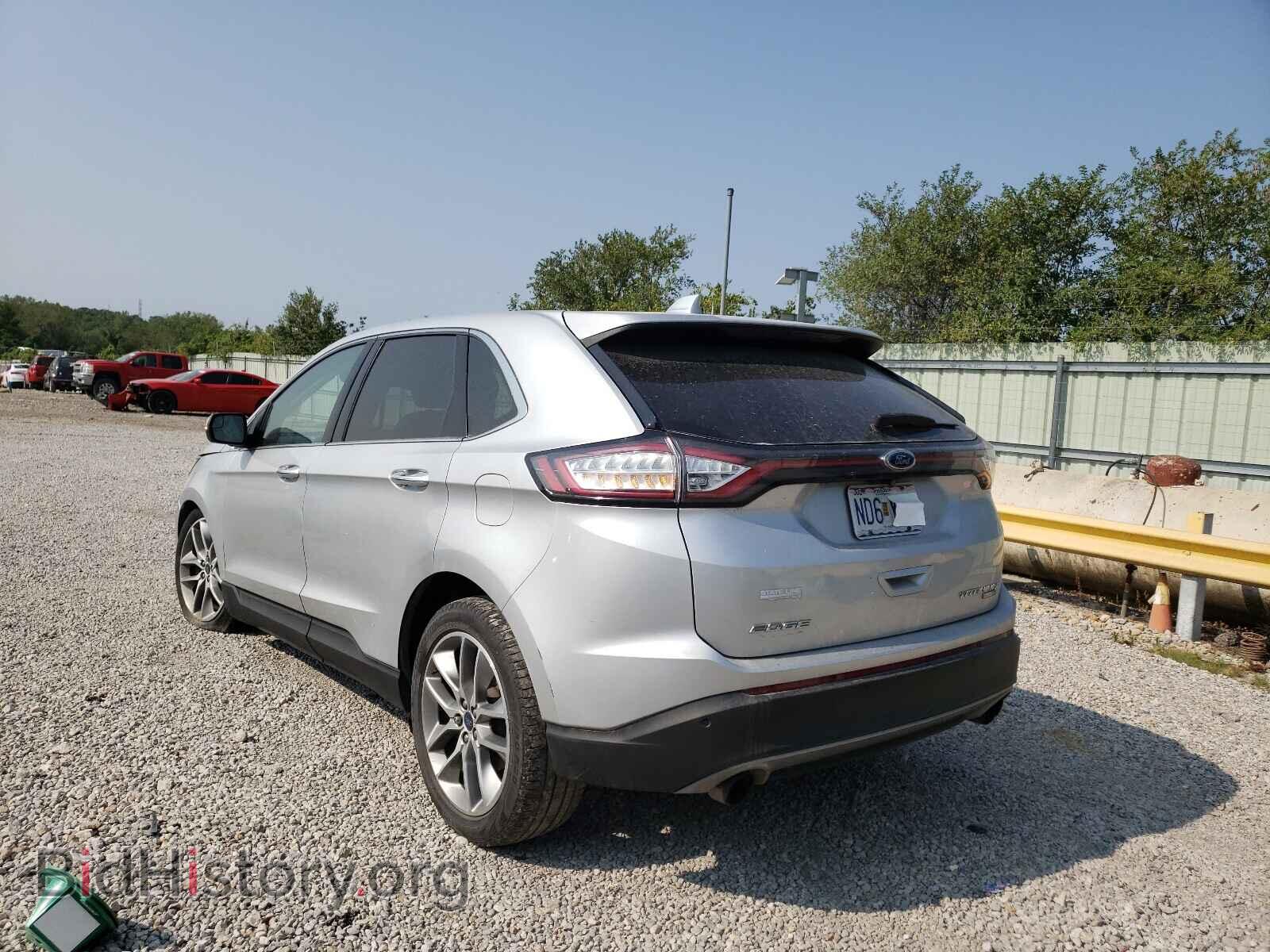 2017 FORD EDGE - VIN: 2FMPK4K93HBC26437 - Фото 3