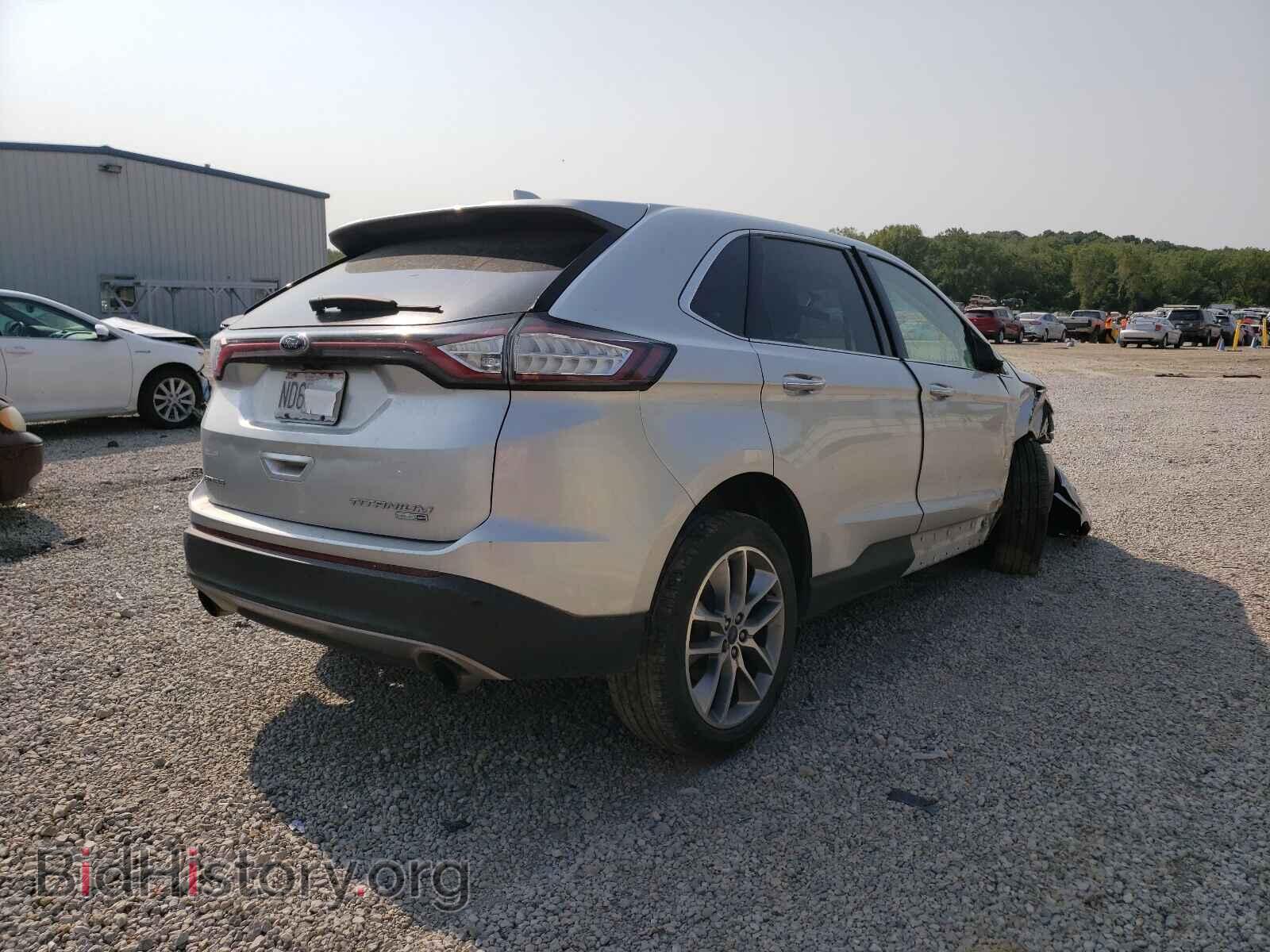2017 FORD EDGE - VIN: 2FMPK4K93HBC26437 - Фото 4