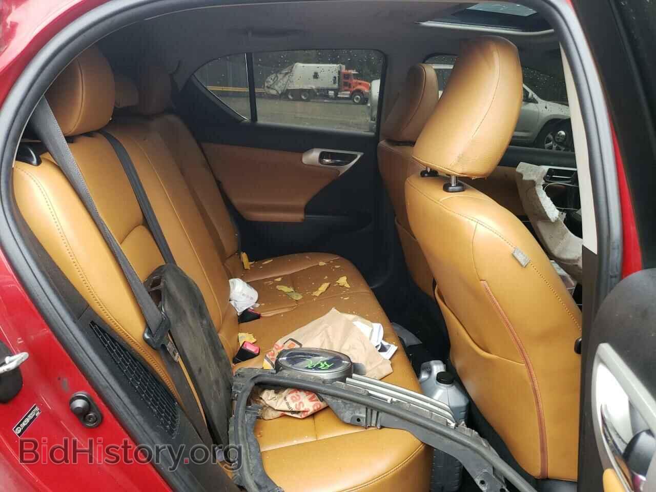 2011 LEXUS CT 200 - VIN: JTHKD5BH7B2037193 - Фото 10